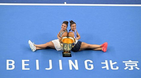 Jasmine Paolini and Sara Errani, Beijing 2025